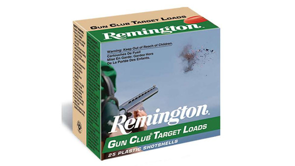 Remington Gun Club Cure 12 GA, 2-3/4in. 1-1/8oz. #8 Shot - 25 Rounds [MPN: R20031]