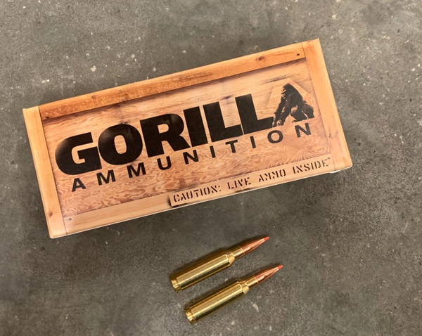Gorilla Ammo 6.5 CREEDMOOR, 100gr, A-Max - 20 Rounds