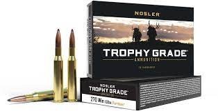 Nosler Trophy Grade .270 WIN, 130gr, Patition - 20 Rounds [MPN: 61024]