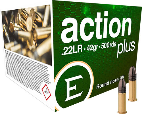 Eley Action Plus .22 LR, 42gr, LRN - 500 Rounds [MPN: 4600]