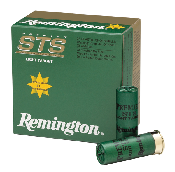 Remington Premier STS Target Load 12 GA, 2-3/4in. 1-1/8oz. #7.5 Shot - 25 Rounds [MPN: 20264]