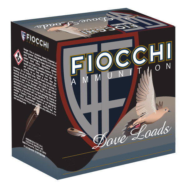 Fiocchi Game & Target 12 GA, 2-3/4in. 1oz. #7.5 Shot - 25 Rounds [MPN: 12GT75]