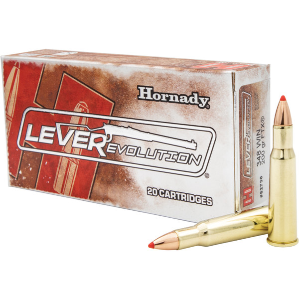 Hornady Leverevolution .348 WIN, 200gr, FTX - 20 Rounds [MPN: 82738]