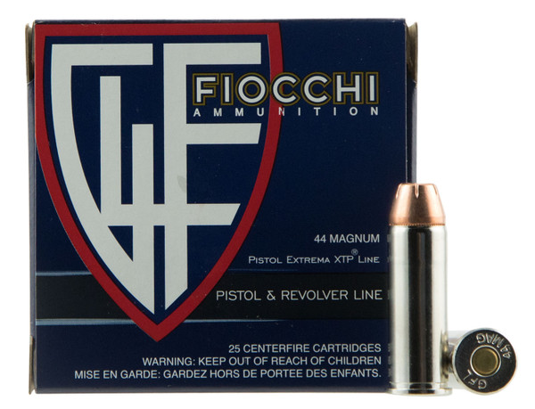Fiocchi Extrema .44 REM MAG, 200gr, XTP - 25 Rounds [MPN: 44XTPB25]