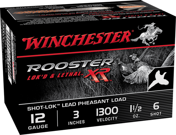 Winchester Rooster XR 12 GA, 3in. 1-1/4oz. #6 Shot - 15 Rounds [MPN: SRXR1236]