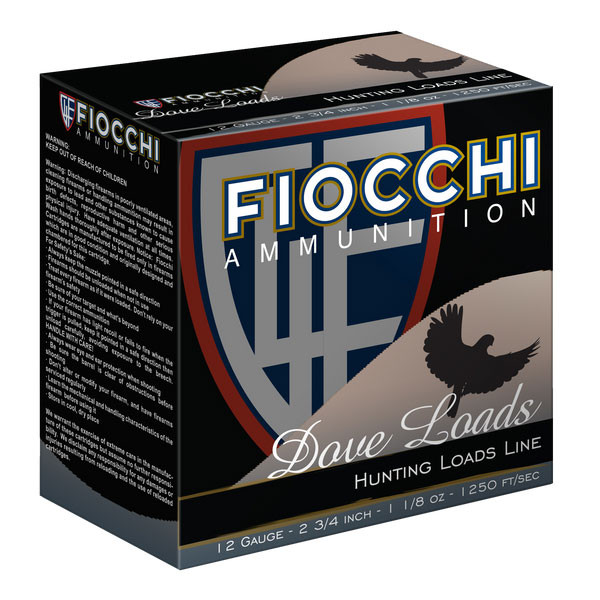 Fiocchi Game & Target 12 GA, 2-3/4in., 11/8oz., #7.5 Shot - 25 Rounds [MPN: 12GTX187]