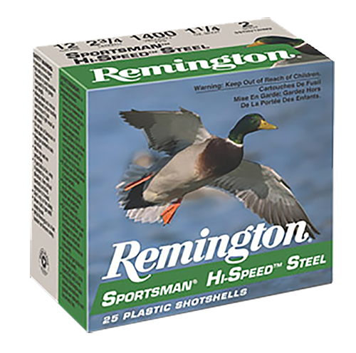 Remington Sportsman Hi-Speed Steel 12 GA, 3in. 1-1/4oz. #1 Shot - 25 Rounds [MPN: 20791]
