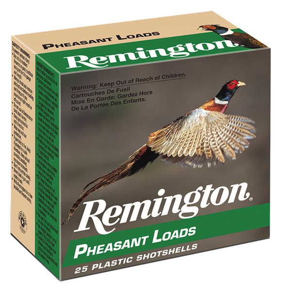 Remington Pheasant Loads 12 GA, 2-3/4in. 1-1/4oz. #6 Shot - 25 Rounds [MPN: 20048]
