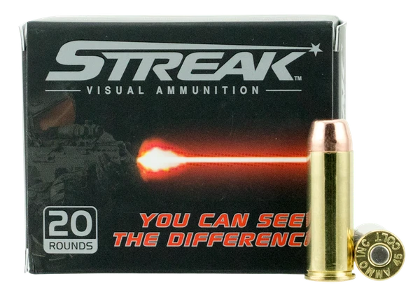 Ammo Inc Streak .45 LONG COLT, 250gr, TMC - 20 Rounds [MPN: 45C250TMCSTR]