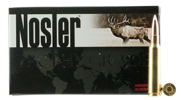 Nosler Trophy Grade Long Range 6.5X55 SWEDE, 140gr, Spitzer Accubond LR - 20 Rounds [MPN: 60022]
