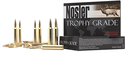 Nosler Trophy Grade Long Range .300 WSM, 190gr, Spitzer Accubond LR - 20 Rounds [MPN: 60106]