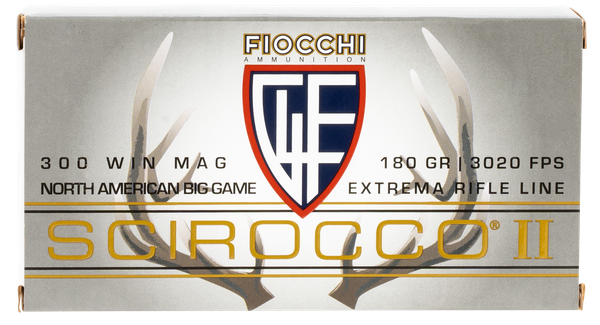 Fiocchi Extrema .300 WIN MAG, 165gr, Swift Scirocco - 20 Rounds [MPN: 300WMSCA]