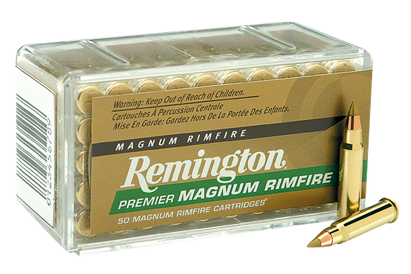 Remington Premier Gold Box .22 WMR, 33gr, ACCU Tip-V - 50 Rounds [MPN: 21184]