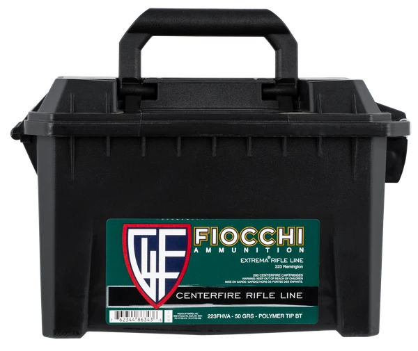 Fiocchi Extrema .223 REM, 40gr, V-Max - 200 Rounds [MPN: 223FHVB] - Free Shipping