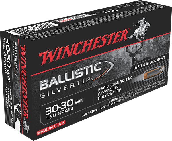 Winchester Supreme .30-30 WIN, 150gr, Ballistic Silver-Tip - 20 Rounds [MPN: SBST3030]