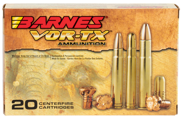 Barnes Bullets Vor-Tx .375 H&H MAGNUM, 300gr, TSXFB - 20 Rounds [MPN: 22014]