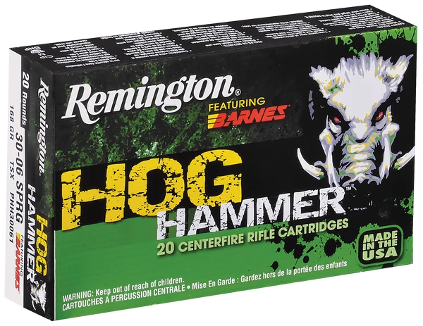 Remington Hog Hammer .308 WIN/7.62 NATO, 168gr, TSXBT - 20 Rounds [MPN: 27705]
