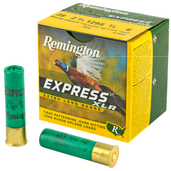 Remington Express XLR 28 GA, 2-3/4in. 3/4oz. #6 Shot - 25 Rounds [MPN: 28047]
