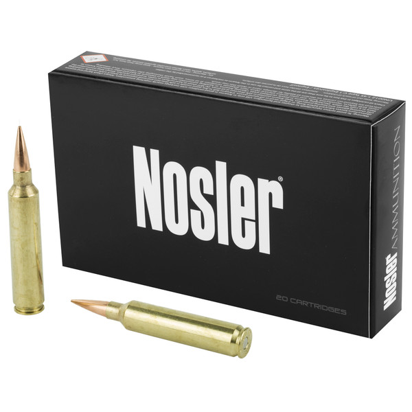 Nosler Match Grade .28 NOS, 185gr, RDFHP - 20 Rounds [MPN: 60141] (54041601412)