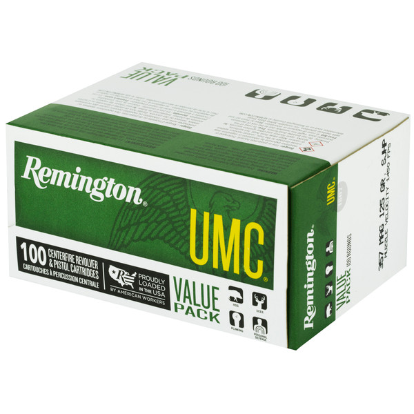 Remington UMC Handgun .357 MAGNUM, 125gr, JHP - 100 Rounds [MPN: R23970]