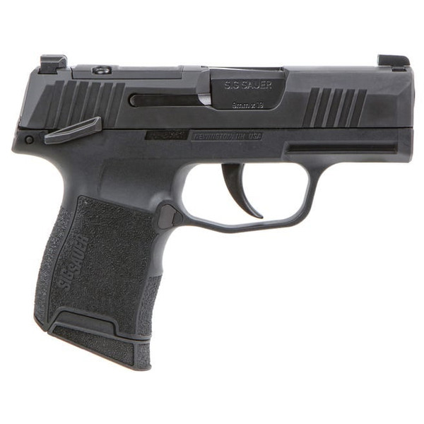 SIG SAUER P365 9MM 3.1" BARREL 10RD BLACK OPTICS READY MANUAL SAFETY