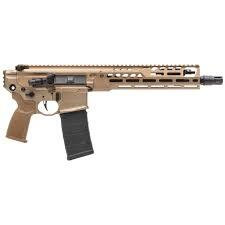 SIG SAUER MCX-SPEAR LT PISTOL COYOTE TAN 5.56 NATO/.223 REM 11.5" BARREL 30-ROUNDS