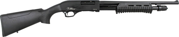 Iver Johnson Pump 20ga. 3" - 18" Cylinder Blued Syn