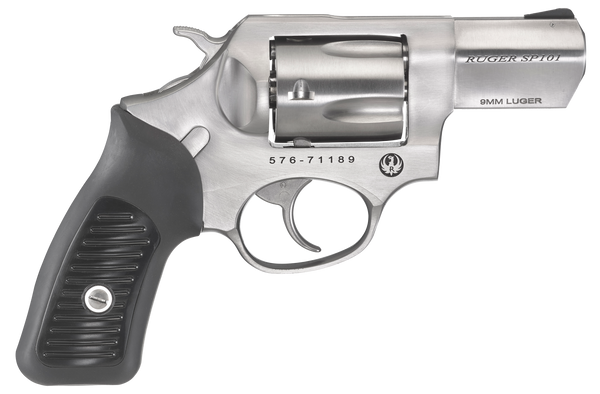 Ruger Sp101, Rug 5783  Sp101    9mm    2.25       Ss/blk Syn