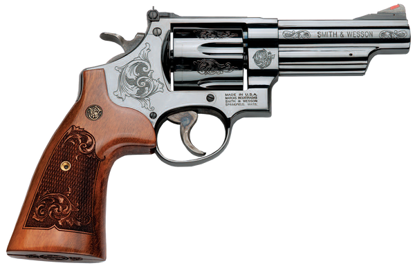 Smith & Wesson 150783 29 44 Rem Mag, 44 S&W Spl 6rd 4" Overall Blued Carbon Steel