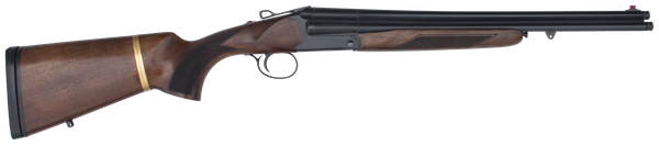 Charles Daly 930108 Triple Threat 12 Gauge 3" 18.50" Blued Triple Barrel, 3rd, Black Metal Finish, Oiled Walnut Checkered Stock & Forend