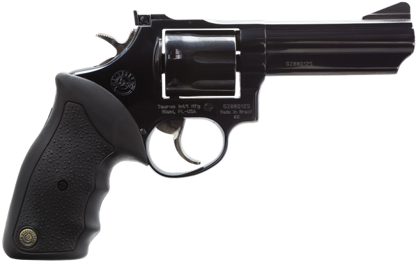 Taurus 2-660041 66 Standard 357 Mag 7rd 4" Matte Black Oxide Steel Black Rubber Grip