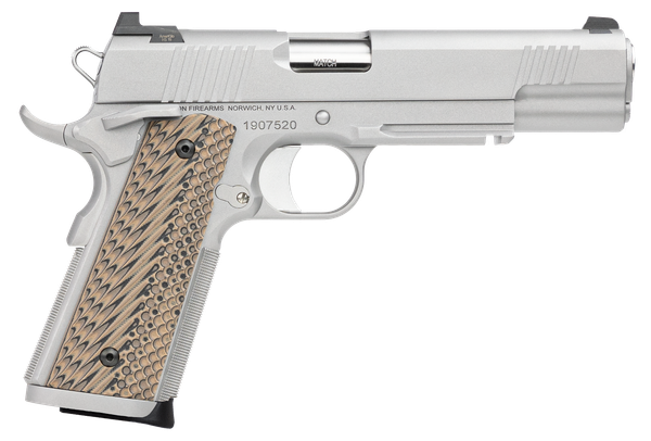 Dan Wesson 01815 Specialist 10mm Auto Caliber with 5" Barrel, 8+1 Capacity, Overall Stainless Steel Finish