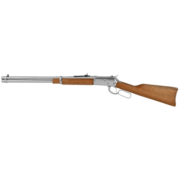 Rossi R92 Carbine 45 Colt (LC) 20" Round Barrel 10+1 Stainless Steel Hardwood Right Hand 920452093
