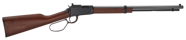 HENRY LEVER ACTION .22WMR MAG SMALL GAME RIFLE 20IN W/PEEP SIGHT