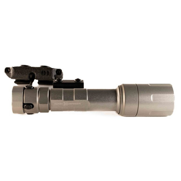 CLOUD DEFENSIVE REIN 3.0 CLEAR ANODIZED WEAPON LIGHT COMPLETE KIT 1250-LUMENS