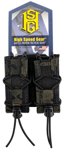 HSGI Pistol TACO Double Magazine Pouch Belt Mount MC Black