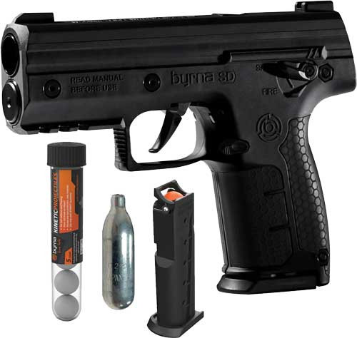 Byrna Sd Basic Kenetic Kit - Black W/1 Mag/1co2/5 Prjctls