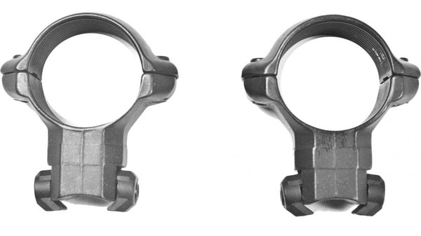 MILLET RINGS 1 HIGH 22 CAL NICKEL ADJ