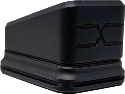 Faxon Magazine Extension - Plus 3 Black For Glock 19