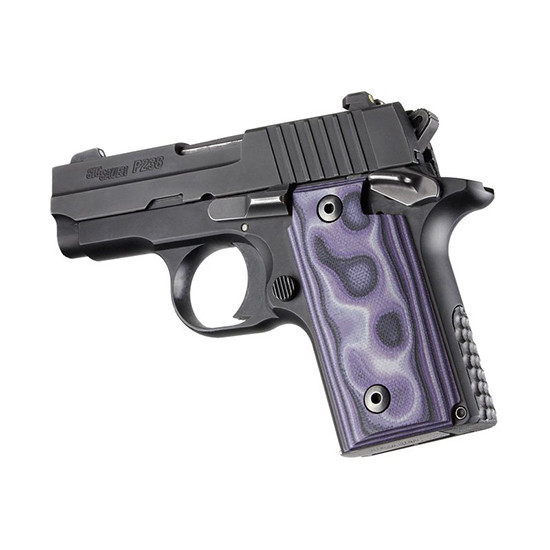 HOG SIG SAU P238 SMOOTH G10 G MASCUS PURPLE LAVA