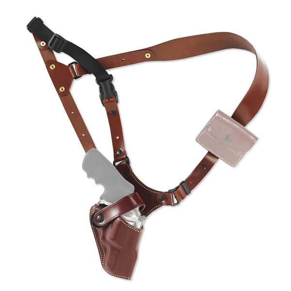 Galco Great Alaskan Shoulder Holster Fits 1911 Full Size Right Hand Chest Style Leather Tan