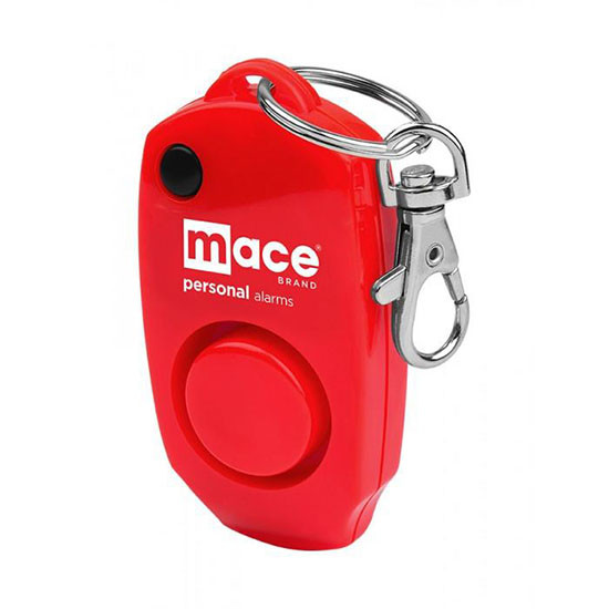 MACE PERSONAL DEFENSE PERSONAL ALARM KEYCHAIN RED