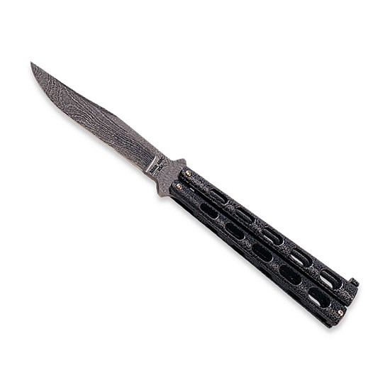 BSON DAMASCUS BUTTERFLY 3 5/8 BLADE