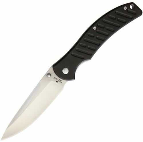 BEAR & SON 4 1/4 BEAR SWIPE III BLACK ALUM HANDLE SATI