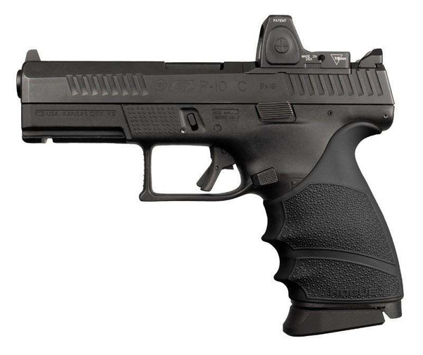 HOGUE BEAVERTAIL GRIP BLACK CZ P-10 COMPACT 9MM