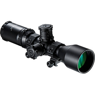 BARSKA 3-9X40 CONTOUR MIL DOT W/1 RINGS