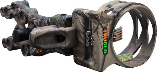 Truglo Bow Sight Carbon Xs - Xtreme 5-pin .019dia Rt-xtra