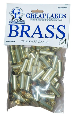 Great Lakes Brass .44 Rem. - Magnum New 100ct