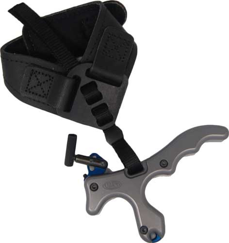 Hot Shot Archery Haze Release - 4 Finger Black W/silent Triggr