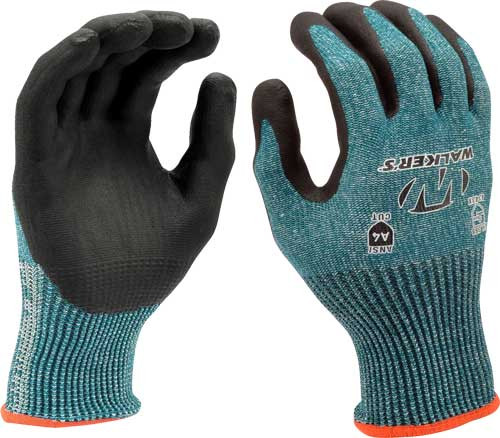 Walkers Cut Resistant Glove - 13ga Shell A4 Cut Level Xl
